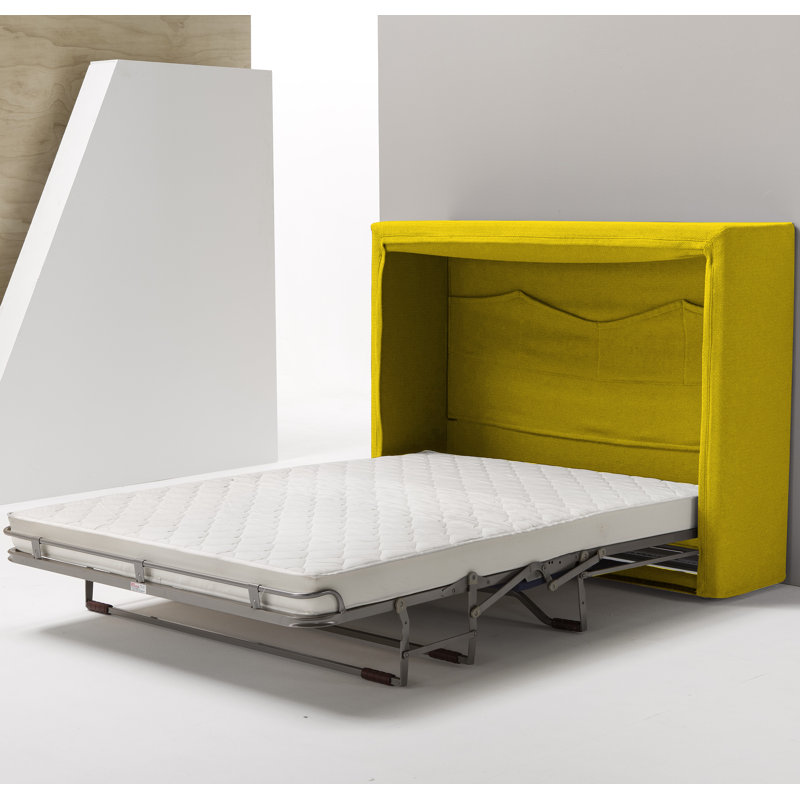 Pezzan USA Wally Full/Double Murphy Bed with Mattress